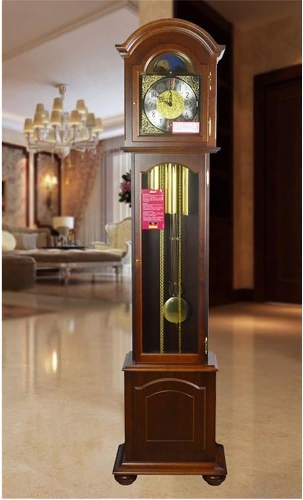 Grandfather Clock German Classical Grandfather Clock Living Room European Silent Creative Garden Standing Grandfather Alarm