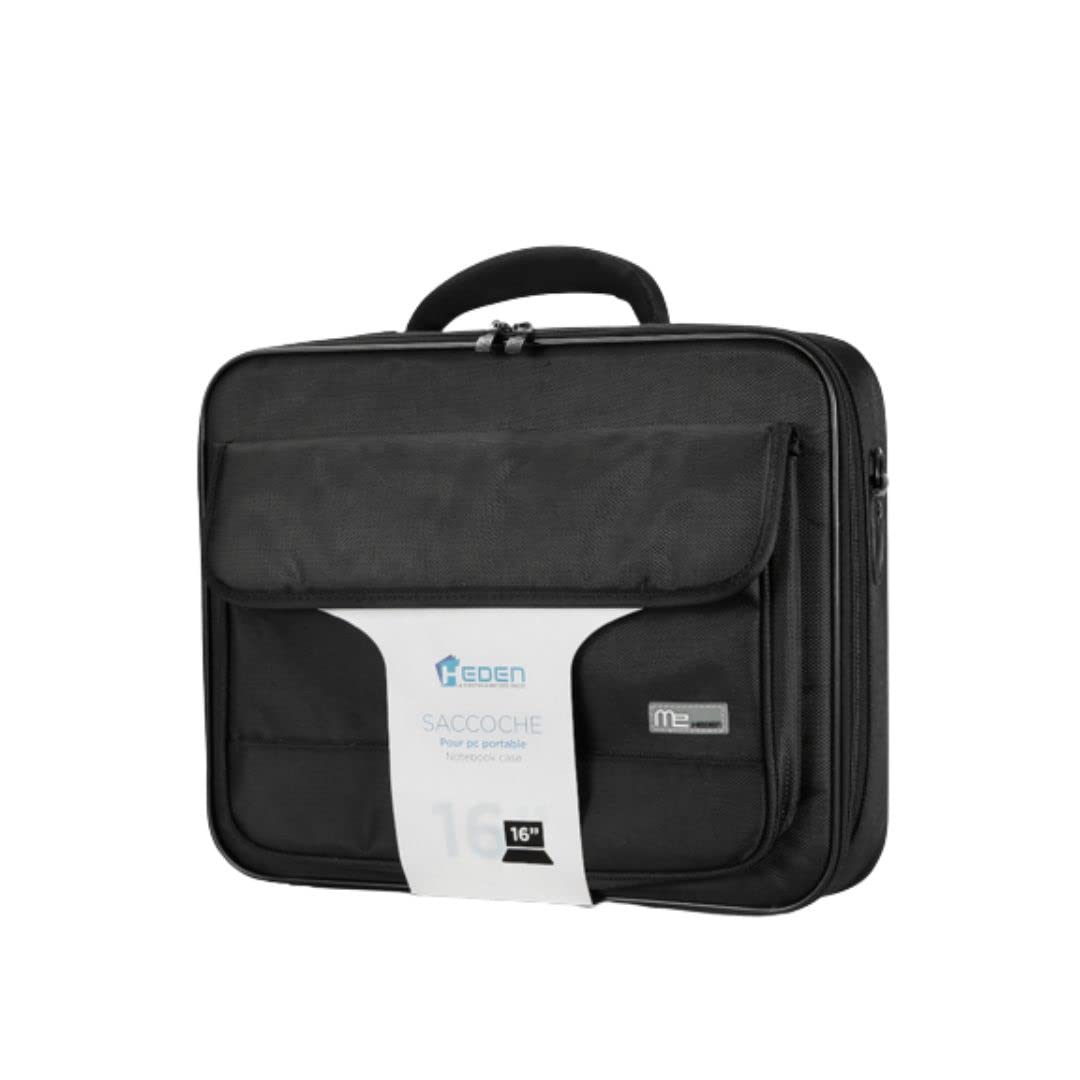 Heden Cartella Per Notebook 17-17,3 Pollici - Nylon 1680D Nero, Tracolla Inclusa, 2 Anni Di Garanzia