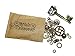 Produktbild unbrand 50x Steampunk Zahnräder Gothic Charms aus Metall - freie Farbwahl (Bronze)