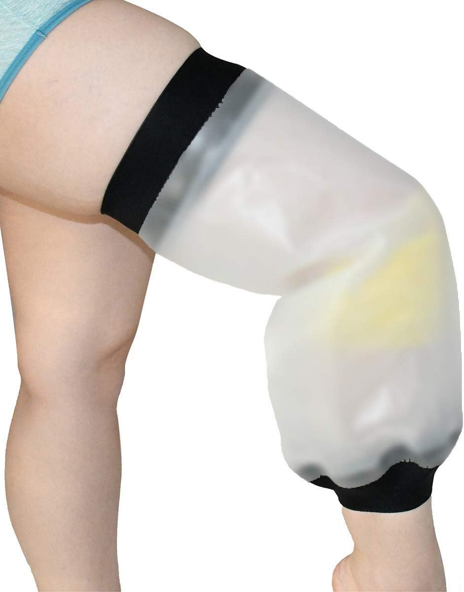 Knee Cover for Showering After Surgery, Adult Extra Large