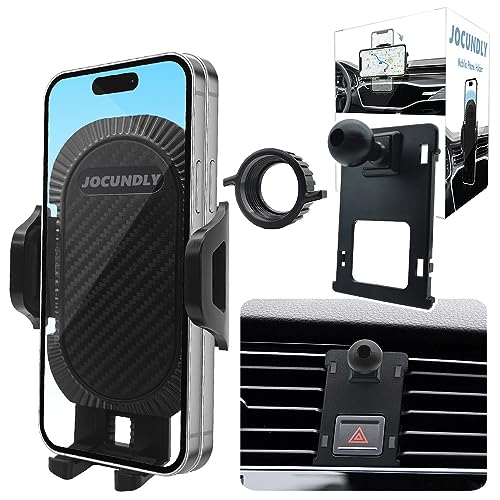 JOCUNDLY Car Phone Mount 2015-2021 Volkswagen VW Golf R GTI [Thick Case Friendly] Mobile Phone Holder Cell Navigation Bracket Air Vent Auto Accessories Cradles, All Phones