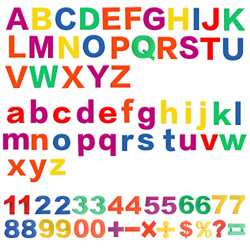 Tsyan Jumbo Magnetic Letters Alphabet Refrigerator Magnets Fridge Magnet Plastic Abc Words Numbers Educational Learning Toys Spelling Counting Uppercase Lowercase Gifts For Kids Toddlers 3+Years… #TOP1