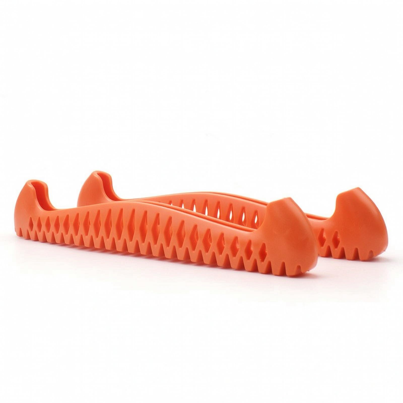 2 Piezas Protector Hoja Elástico Protectores Flexibles Cubiertas para Entrenamiento , Naranja Pálido