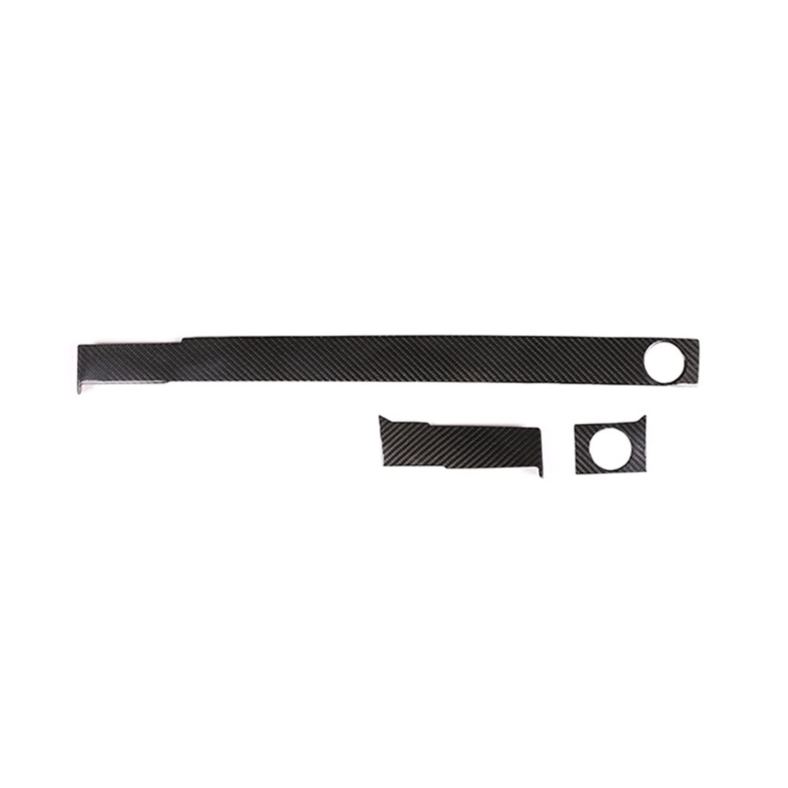 for Range for Rover for Sport RR for Sport 2014-2020 LHD RHD Car Center Console Dashboard Trim Strips Car Interior Mouldings(LHD-Black Pattern)