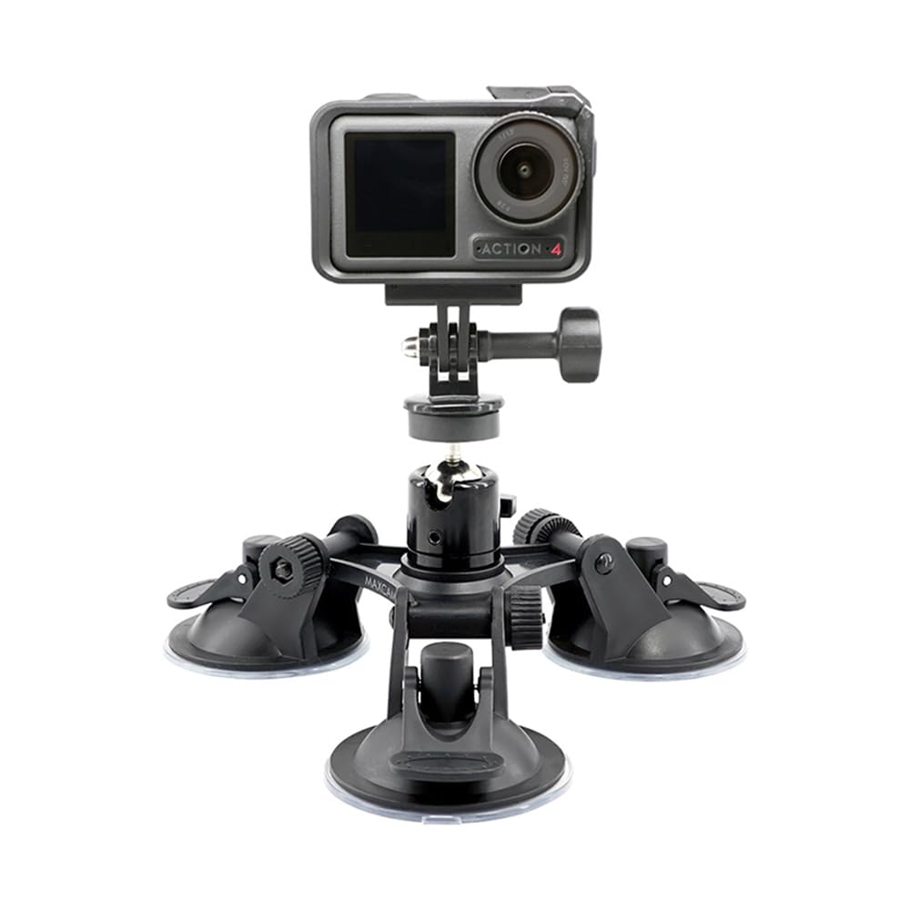 Amazon | DJI Osmo Action 5/4/3 用 MAXCAM三角吸盤は、自動車