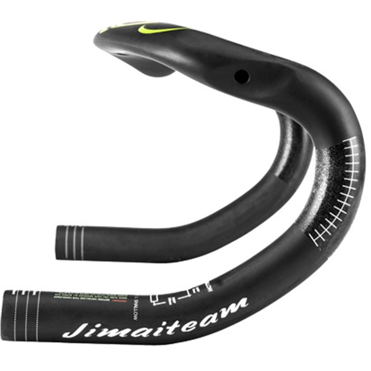 カーボンブルホーンハンドルとDHバー カーボンブルホーンハンドルとDHバー デダ DABAR バークランプ径：31.7