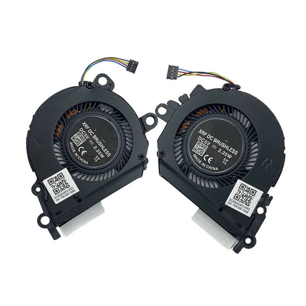CPU + GPU Cooling Fan Set for Laptop HP 13" Spectre X360 13