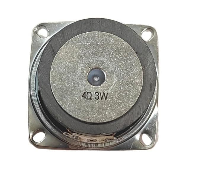 Image of SK Electron (Pack of 2) 2 inch 4 ohm 3 watt Silver Cone Full Range Speaker, Woofer for DIY Projects and Kits,