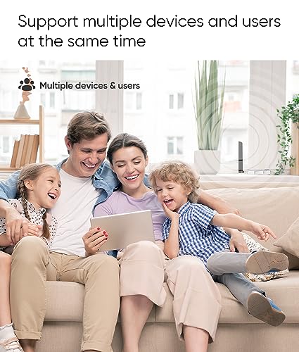 Image of Cell Phone Booster for Home Up to 3,000 sq ft, Cell Booster Data for Band 4 /12 /17 /13 /5 /25 /2, Cell Signal Booster for All U.S. Carriers Verizon, AT&T, T-Mobile-5G 4G LTE 3G FCC Approved