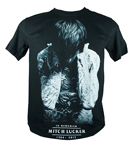 Mitch Lucker Extra Large Size New! T-Shirt (In Memoriam) 1420