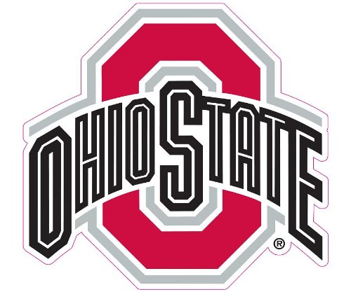 Ohio State Buckeyes Car Magnet Decal (12 -inch)