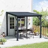 Domi 8×8 Lean-To Gazebo