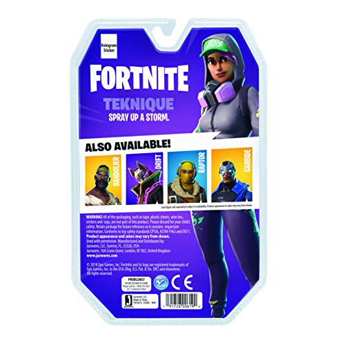 Fortnite Solo Mode Core Figure Pack, Teknique #TOP5