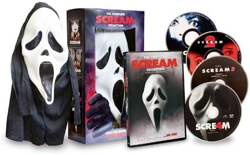The Complete Scream Collection: Scream 1 / Scream 2 / Scream 3 / Scream 4 (with Mask) [DVD]