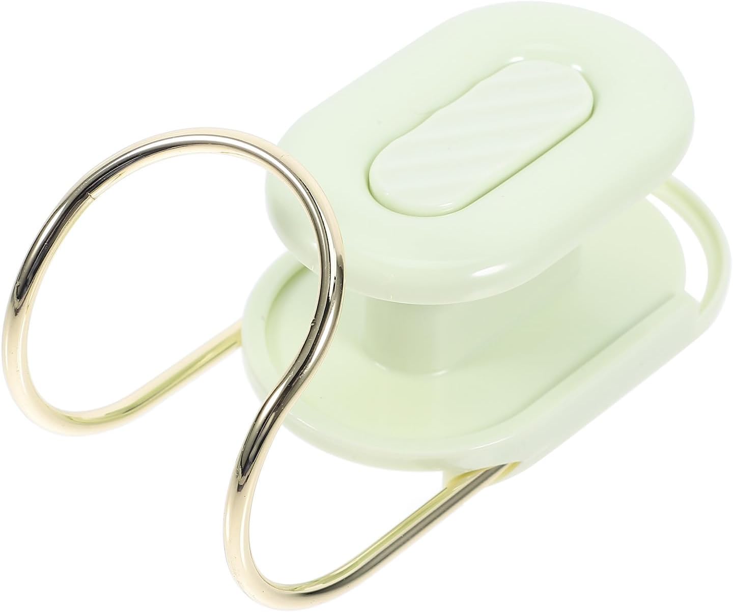 Amosfun Wall Mount Clothes Hanging Hook, No Punch Adjustable Basin Hook