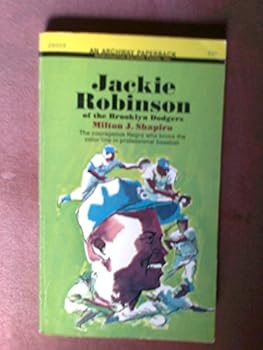 Paperback Jackie Robinson of the Brooklyn Dodgers Book