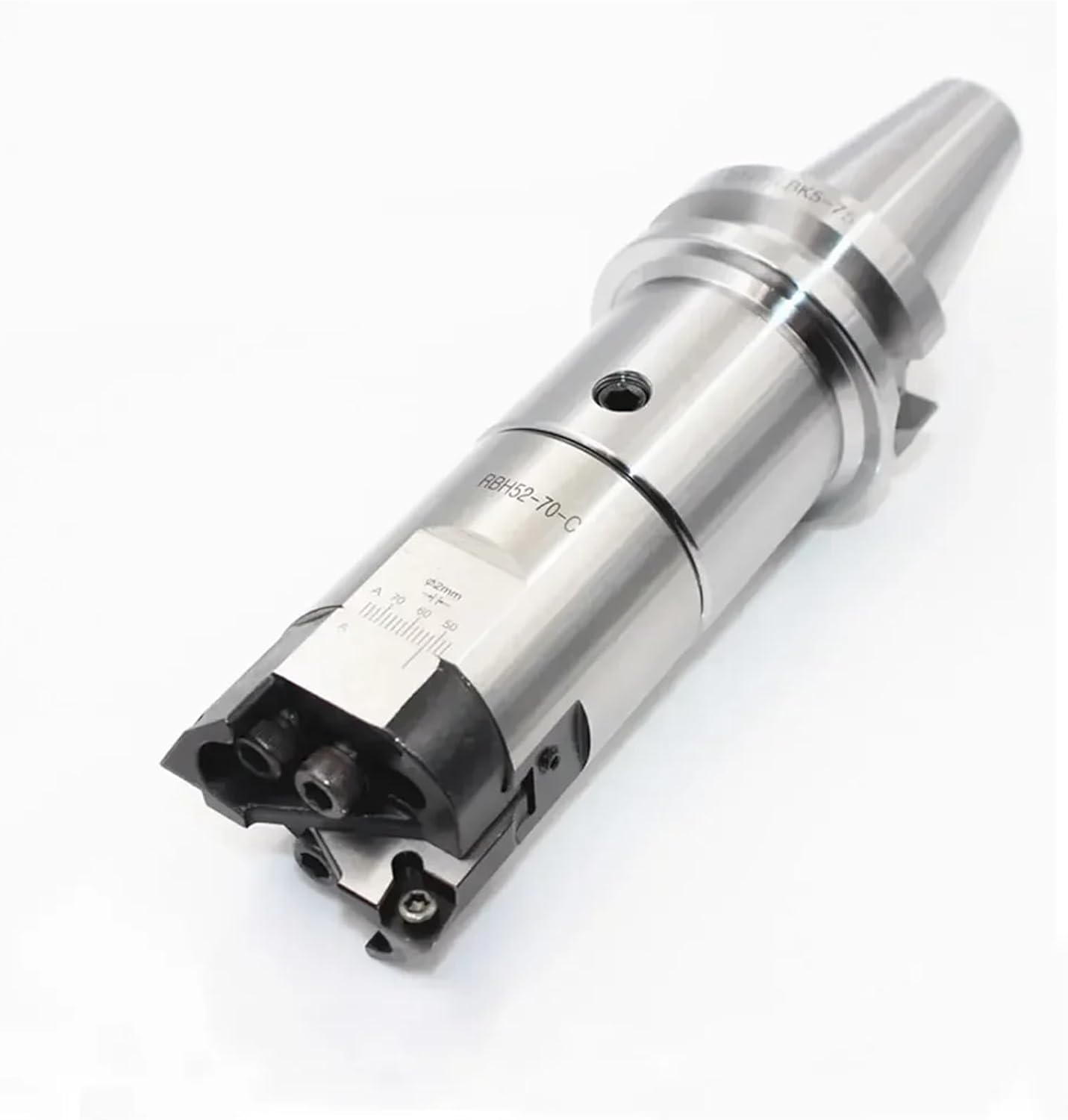 1pcs RBH TCT 25-33 32-42 40-55 68-92 RBH TCT Boring Head Adjustable Double-edged BT30 BT40 LBK Rough Boring Head Twin-bit CNC Tool(RBH19-25 (LBK1))