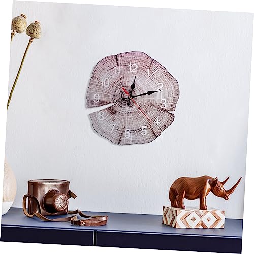 Horloge murale bois Cabilock simple creative suspendre decoration maison - 8