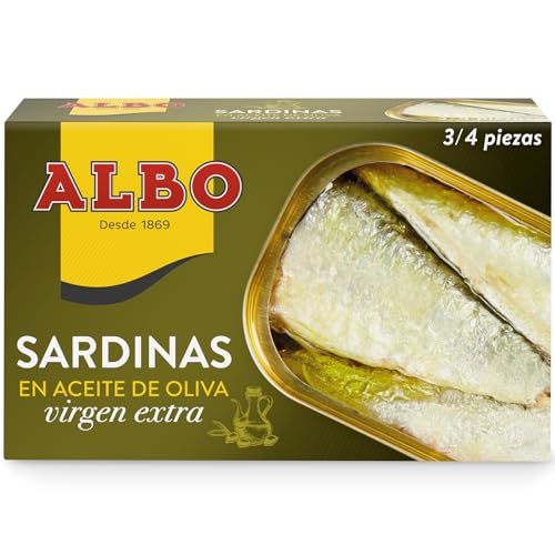 Albo - Sardinas en Aceite de Oliva virgen Extra 120 gr