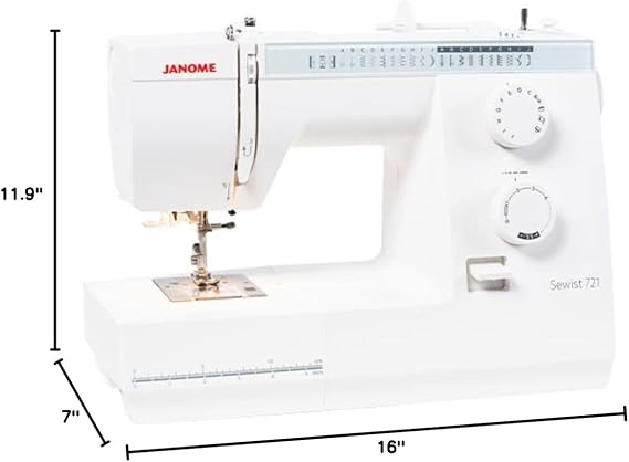 Janome Sewist 721 Sewing Machine | 5mm