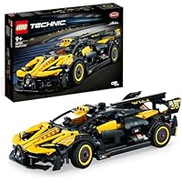 LEGO Technic Bugatti Bolide Maqueta de Coche Deportivo Negro y
