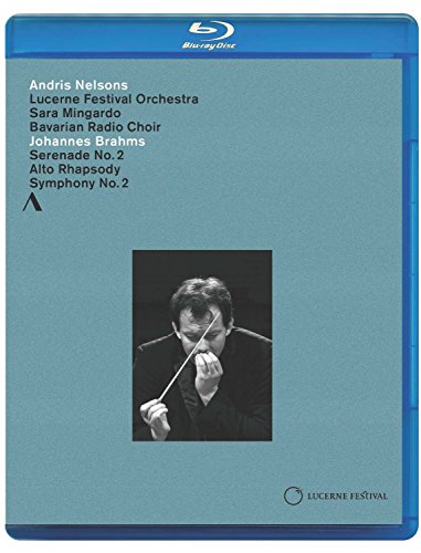 Brahms:Serenade No. 2, Alto Rhapsody, Symphony No.2 [Sara Mingardo; Bavarian Radio Choir; Lucerne Festival Orchestra] [Andris Nelsons] [ACCENTUS MUSIC] [Blu-ray]