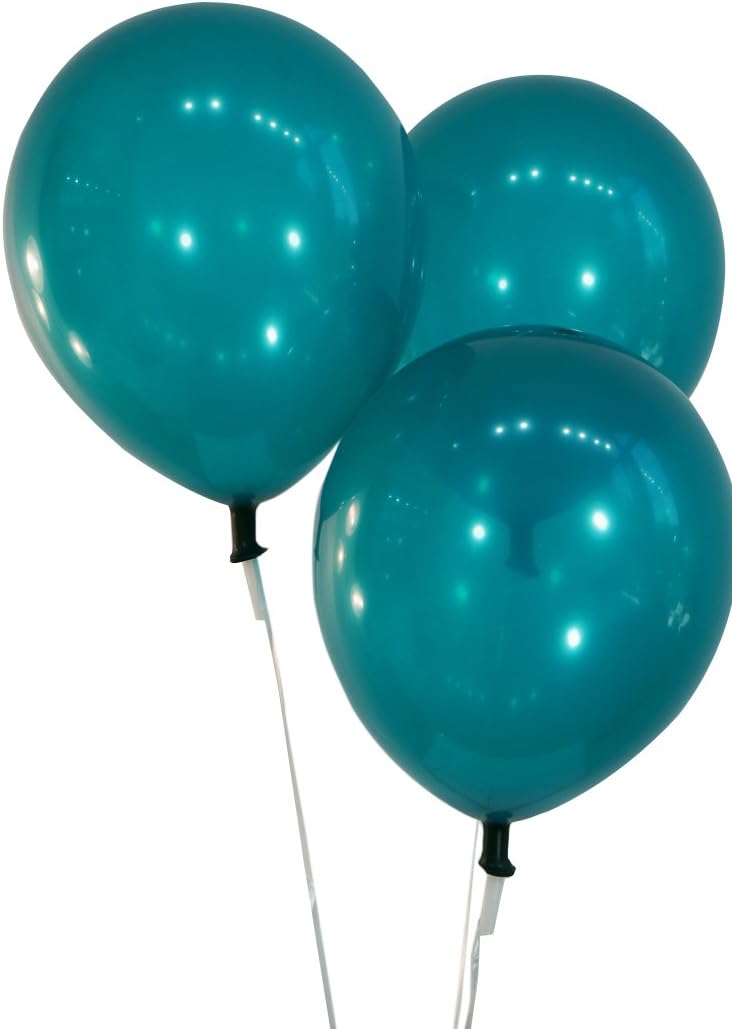 Creative Balloons 12" Latex Balloons - Pack of 72 Pieces - Decorator Aqua Marine