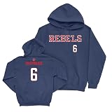 NIL Store Trinidad Chambliss Ole Miss Football Navy Rebels Hoodie