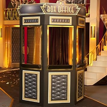 Anderson's Two Please, Cinema Ticket Booth Kit - Hollywood Theme Party Prop
