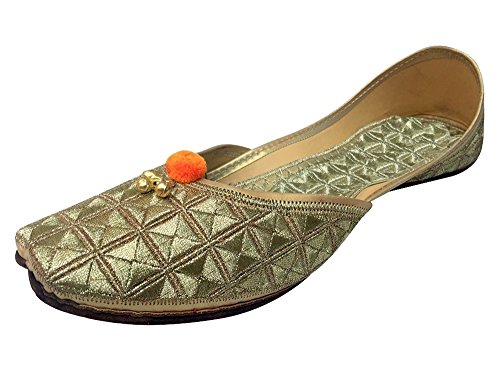 Image of Women Khussa Shoes Punjabi Jutti Rajasthani Joti Mojari Mojri
