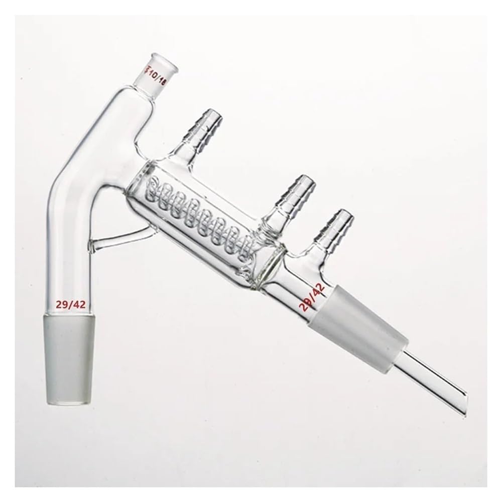 Vetreria da laboratorio Condensatore distillatore a percorso breve for solventi in vetro borosilicato D53(D531024BT001)