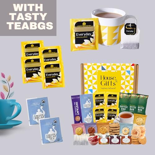 Luxury Afternoon Tea and Biscuits Hamper | Featuring Borders Biscuits,Teabags, Jams and Marmalade, Hot Chocolate, and Coffee Bags | Perfect for Women and Men! - Image 6