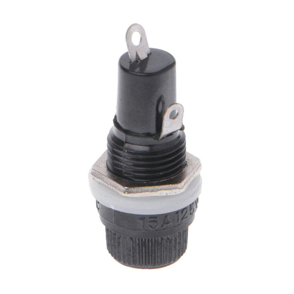 Sicherungshalter Feinsicherung Glassicherung Fassung 5x20 mm 10A 250V