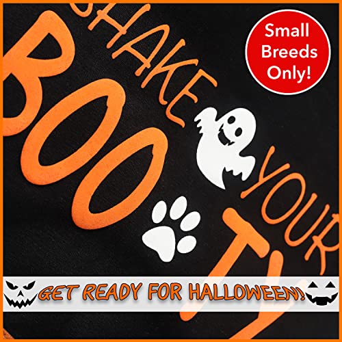 Odi Style Halloween Dog Costumes For Medium Dogs - Funny Ghost Medium Dog Shirt For Dogs, Holiday Dog Dress Outfit For Girl Boy, Beagle, French Bulldog, Schnauzer, Black Dog Tee #TOP5