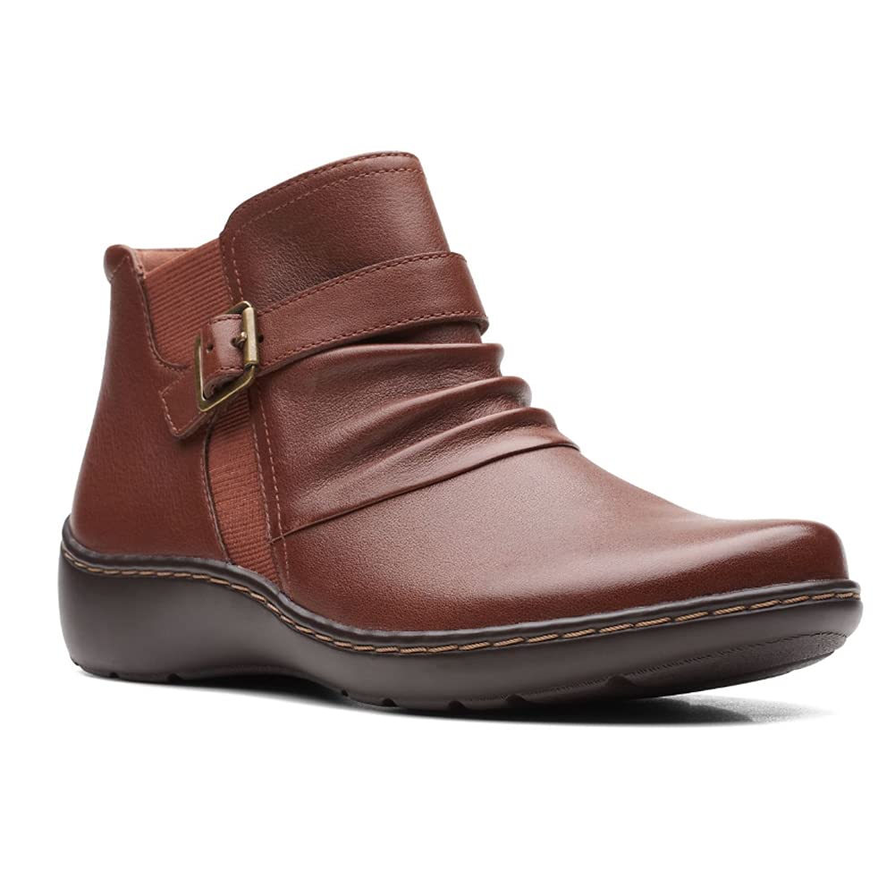 Clarks Women's Cora Rouched Ankle Boots