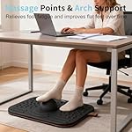 ERGO COLLECT Balance Board For Standing desk, 2-in-1 Dual-Sided Balance Stability Trainer & Anti-Fatigue Standing Mat,Calf Stretcher,Exercise Balance,For Home,Gym,Office - Image 3