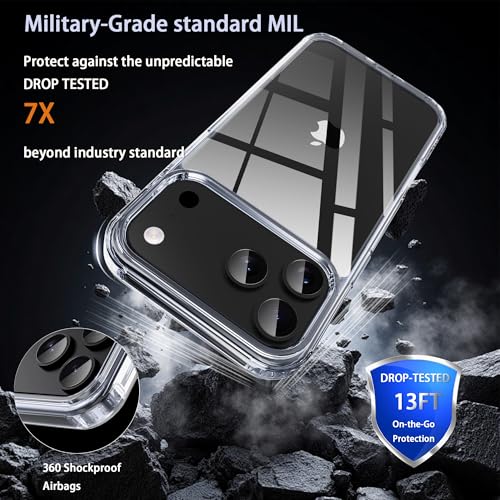 Image of for iPhone 17 pro max Case,Ultra Hybrid(Transparent)