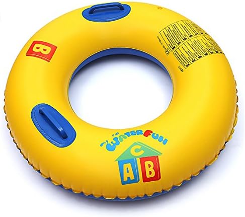 Swim Ring,Malihome Inflatable Thick Tube Pool float, Two Handles for Stability Summer Water Fun