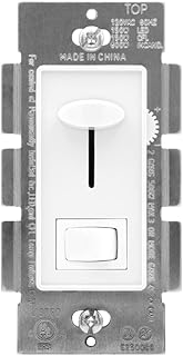 Maxxima LED Dimmer 3-Way/Single Pole Electrical Light Switch, 600 Watt Max, LED Compatible