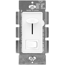 Maxxima LED Dimmer Electrical Light Switch, 3-Way/Single Pole, 600W Max