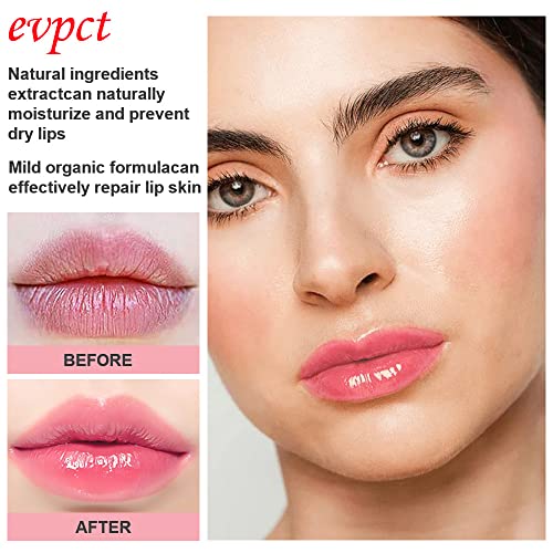 Evpct 3Pcs Peach Strawberry Black Red Cherry Tinted Lip Balms Ph Lip Color Changing Lipstick Stain Set Queen For Women Girls Korean Mood Long Lasting Color Change Light Pink Lipstick Lip Tint Gloss #TOP3