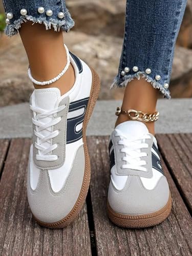 Image of layasa Women's Sneaker Stylish Women Shoes White
