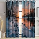 cortinas rio do sul CONTENIDO DEL PAQUETE: Cada juego incluye 2 paneles, cada uno de 75 cm de ancho x 166 cm de largo (juego: 150 cm de ancho x 166 cm de largo). Disponibles en varios colores, estas cortinas opacas con ojales en la parte superior complementan cualquier decoración. Para un volumen ideal, pide cortinas de 2 a 3 veces el ancho de tu barra
