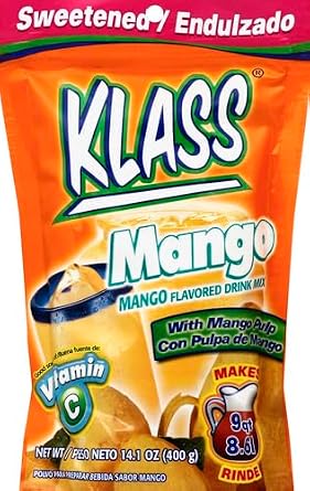 KLASS Mango Instant Drink Mix 14.1 oz
