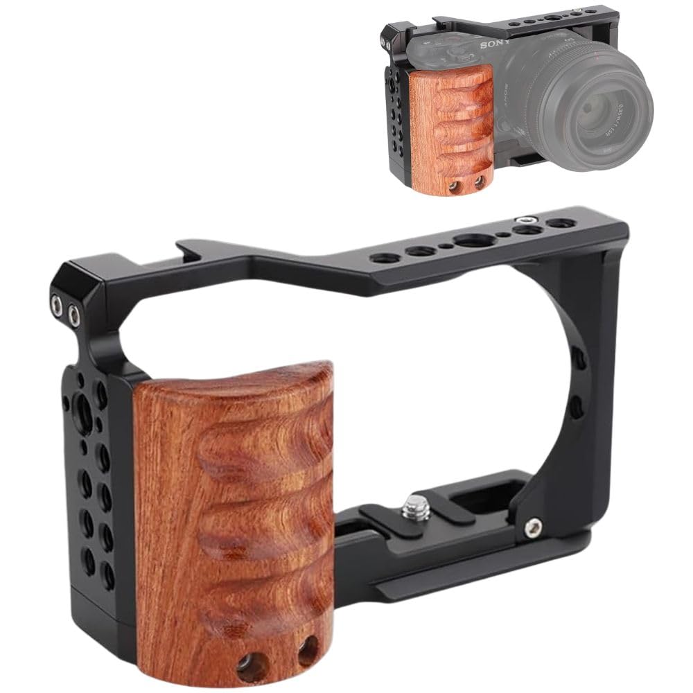 Crysendo Aluminium Camera Cage for Sony ZV-E10 10L - Image 1
