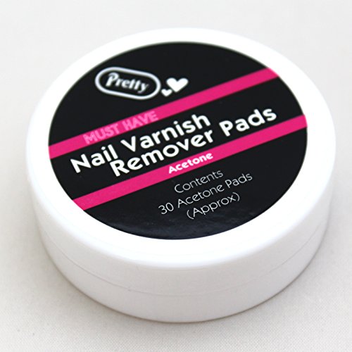 Nail Varnish Remover 60 Pads - Wipe Cleaning