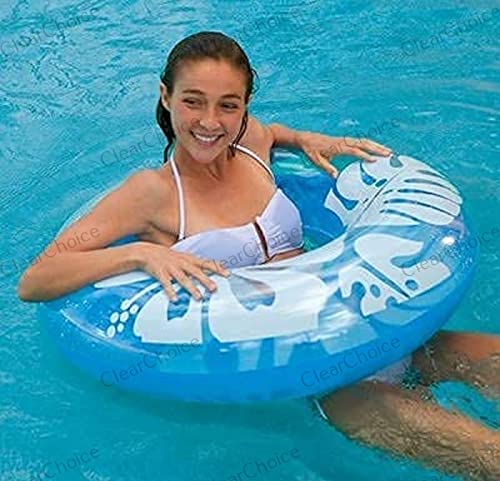 Image of ClearChoice:- Printed Adult Swimming Tube Ring(9 + Years)(Multi Color)(36''inch)(1 PIS)