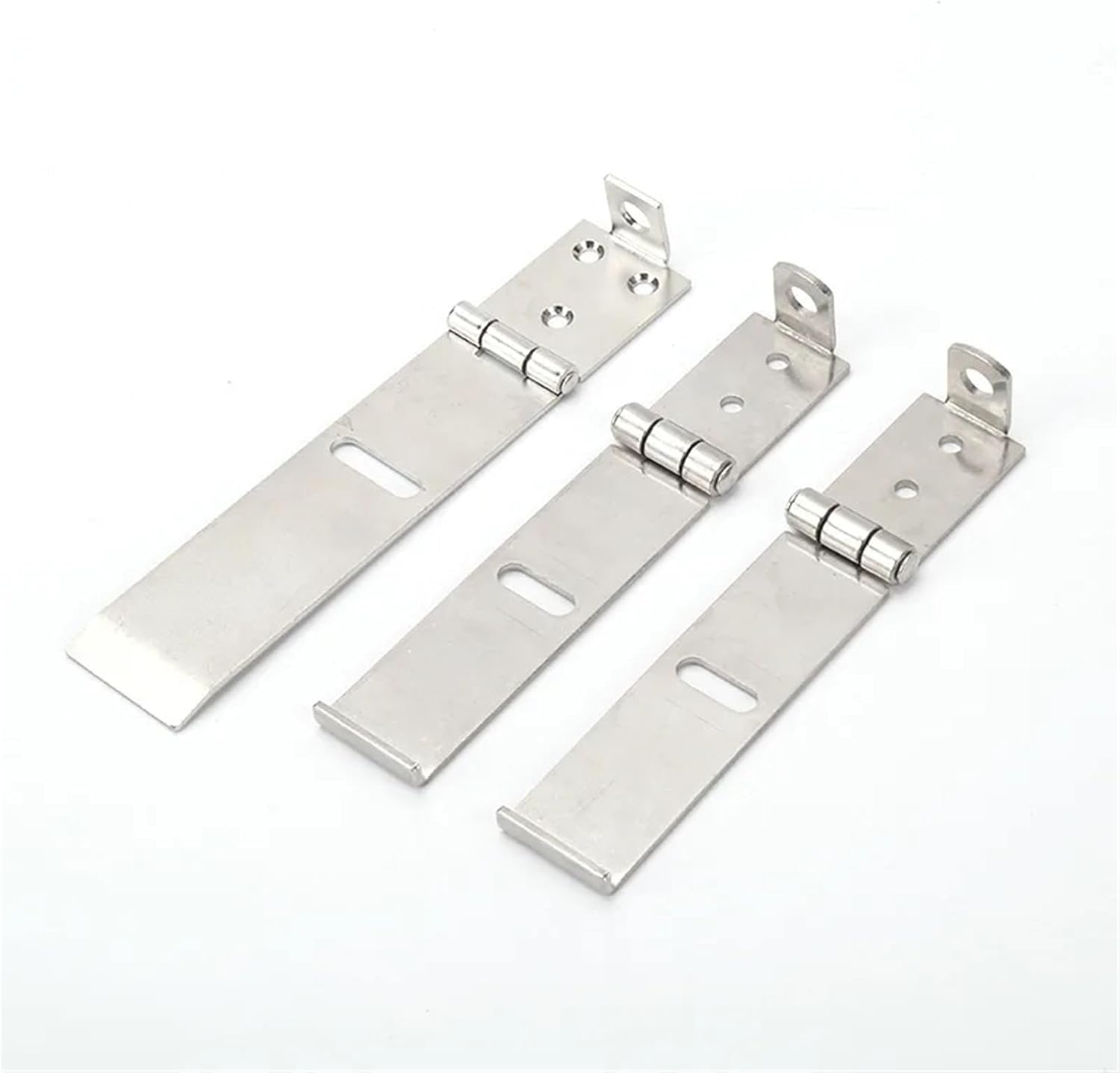 2 PCS Heavy Duty Fixed 304 Stainless Steel Thickened Lock Hasps Machine Equipment(DK100-3)