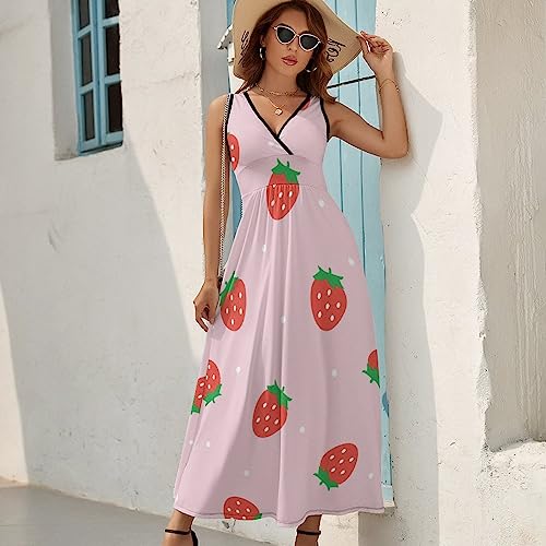 Robe à volants col en V pour masquer les complexes en été - 5