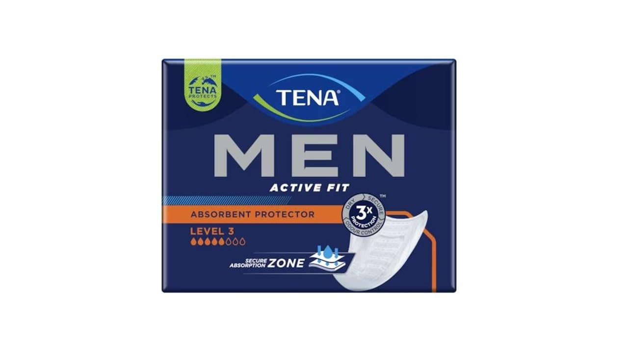 Assorbente incontinenza maschile Tena Men Livello 3 Confezione 96 pezzi